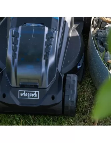 Rasaerba 20v 32cm 1 batteria 4.0Ah + caricabatteria ixes Scheppach bc-mp320-x