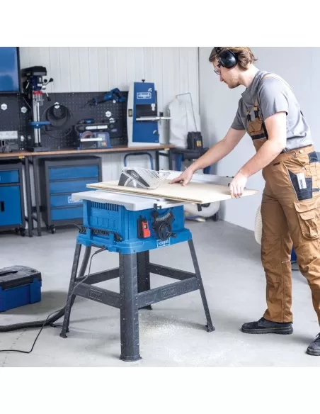 Banco sega circolare 2000w con disco 255 mm Scheppach hs105
