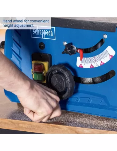 Banco sega circolare 1500w con disco 255 mm Scheppach hs210