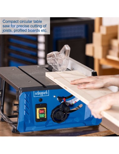 Banco sega circolare 1500w con disco 255 mm Scheppach hs210