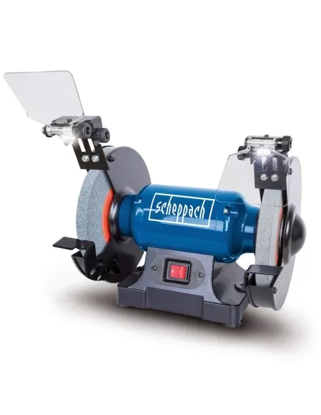 Smerigliatrice da banco 8" 200mm doppia mola luce-led 500w Scheppach sm200l Smerigliatrice da banco 8" 200mm doppia mola luce-led 500w Scheppach sm200l