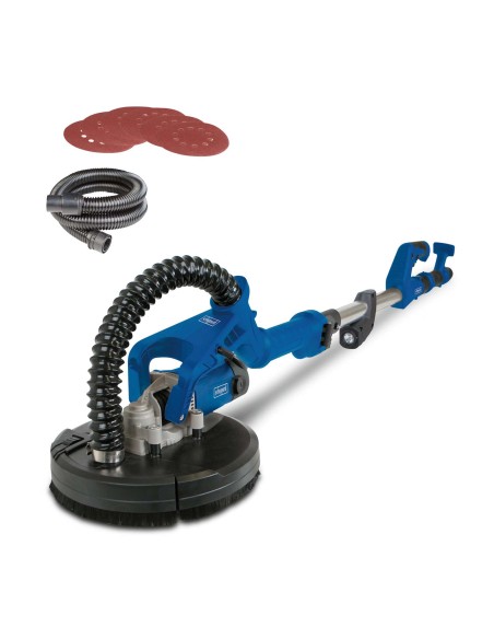 Levigatrice da muro telescopica 710w disco 225mm Scheppach ds920