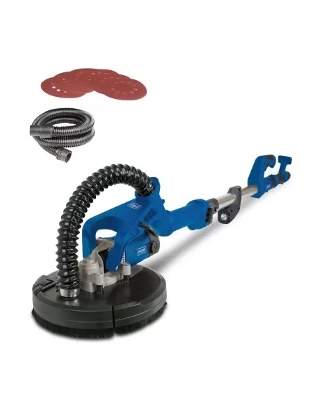 Levigatrice da muro telescopica 710w disco 225mm Scheppach ds920