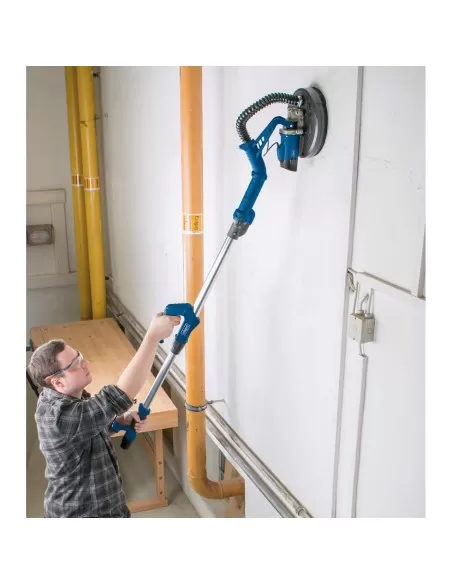 Levigatrice da muro telescopica 710w disco 225mm Scheppach ds920