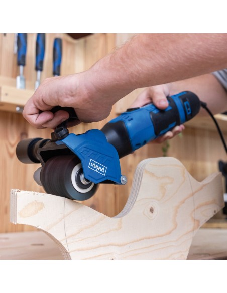 Satinatrice spazzolatrice levigatrice a rullo 1500w Scheppach mrs1500 Satinatrice spazzolatrice levigatrice a rullo 1500w Scheppach mrs1500