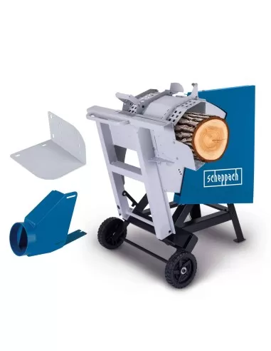 Sega circolare taglia tronchi basculante elettrica lama 505 mm Scheppach hs550