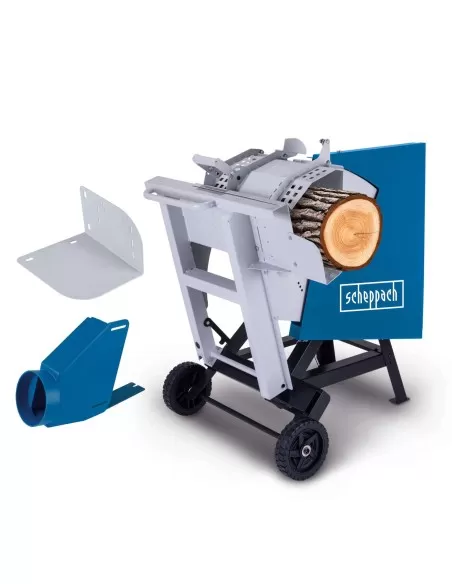 Sega circolare taglia tronchi basculante elettrica lama 505 mm Scheppach hs550