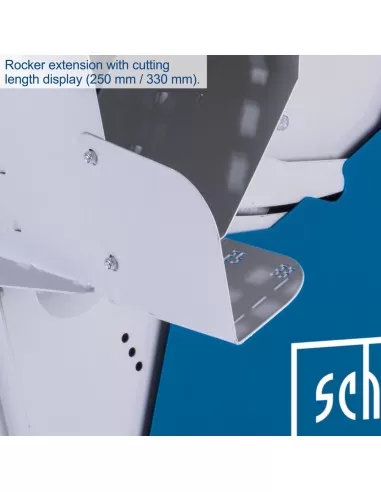 Sega circolare taglia tronchi basculante elettrica lama 505 mm Scheppach hs550