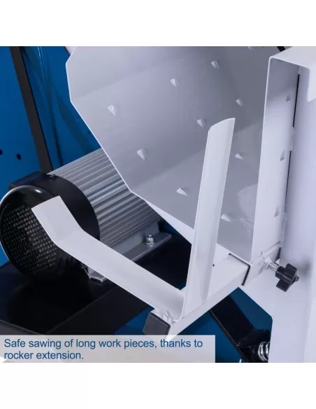 Sega circolare taglia tronchi basculante elettrica 700 mm 400v Scheppach hs730