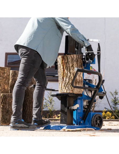 Spaccalegna elettrico verticale 10 tonnellate 3150w 230v Scheppach compact 10t