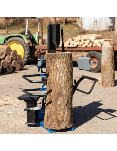 Spaccalegna elettrico verticale 10 tonnellate 3150w 230v Scheppach compact 10t