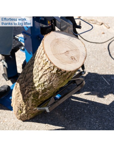 Spaccalegna elettrico verticale 10 tonnellate 3150w 230v Scheppach compact 10t