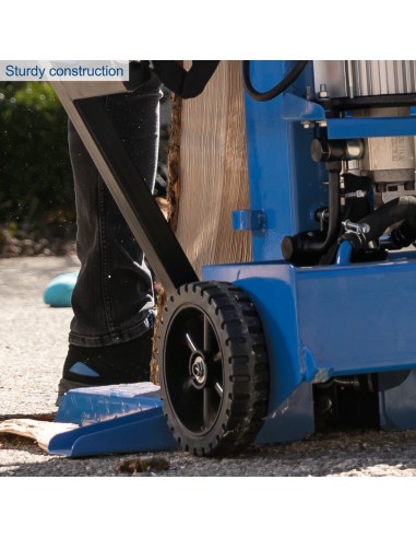 Spaccalegna elettrico verticale 10 tonnellate 3150w 230v Scheppach compact 10t