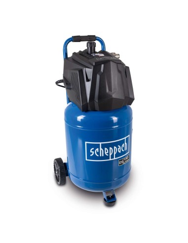 Compressore aria 180lt verticale 10 bar bassa manutenzione Scheppach hc35v