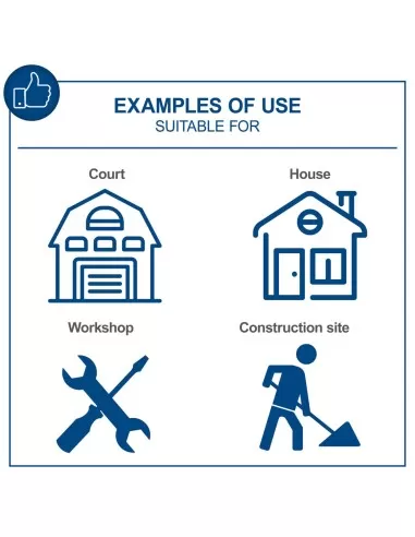 Paranco montacarichi elettrico 250 kg 500w  Scheppach hrs300