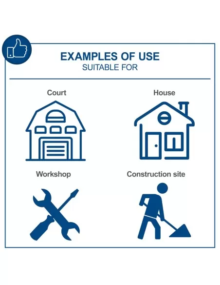 Paranco montacarichi elettrico 400 kg 800w Scheppach hrs500 Paranco montacarichi elettrico 400 kg 800w Scheppach hrs500