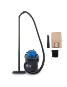 Aspiratore aspirapolvere aspiraliquidi bidone aspiratutto 16l Scheppach vc16
