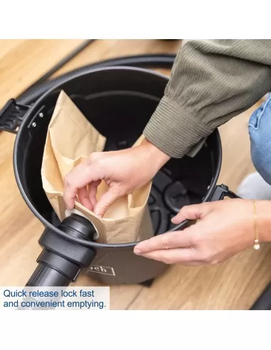 Aspiratore aspirapolvere aspiraliquidi bidone aspiratutto 16l Scheppach vc16