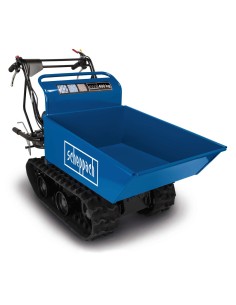 Motocarriola a cingoli a benzina 196cc 400kg 115,8lt Scheppach dp4500