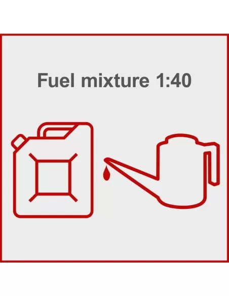 Motosega a scoppio 53 cc barra procut 20" lama 51 cm Scheppach pcs53