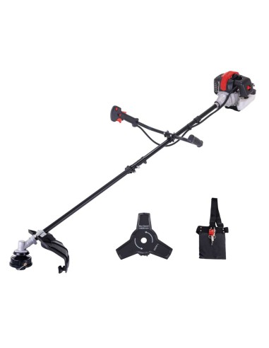 Decespugliatore tagliaerba a scoppio motore 2 tempi 32.5cc Scheppach pbc330