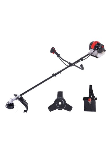 Decespugliatore tagliaerba a scoppio motore 2 tempi 52cc Scheppach pbc520