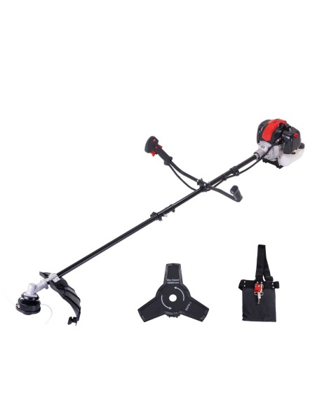 Decespugliatore tagliaerba a scoppio motore 2 tempi 52cc Scheppach pbc520