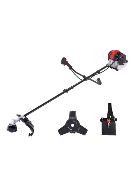 Decespugliatore tagliaerba a scoppio motore 2 tempi 52cc Scheppach pbc520