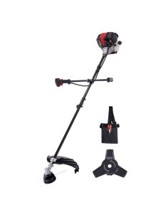 Decespugliatore tagliaerba a scoppio motore 4 tempi 31cc Scheppach pbc310-4s