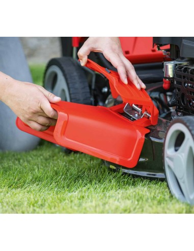 Rasaerba a scoppio semovente e-start 225cc 53cm con olio Scheppach ms225-53e