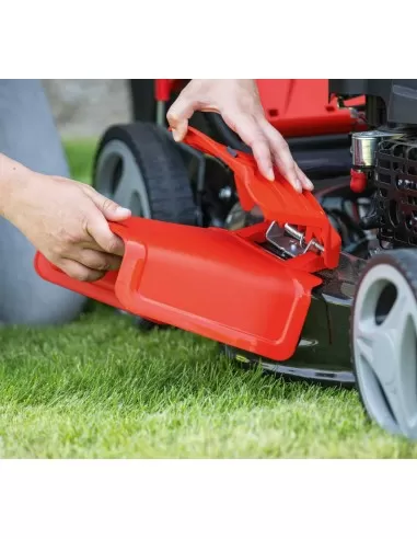 Rasaerba a scoppio semovente e-start 225cc 53cm con olio Scheppach ms225-53e