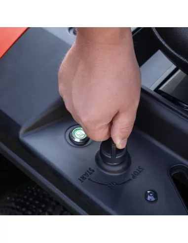 Trattorino rasaerba a benzina accensione elettrica 224cc 61cm Scheppach mr230-61