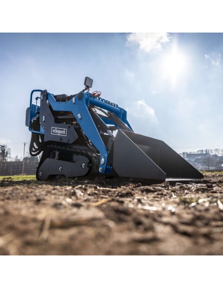 Minipala cingolata compatta 8,5cv portata di carico 200kg Scheppach mkl730