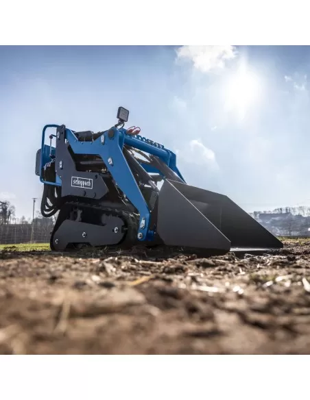 Minipala cingolata compatta 8,5cv portata di carico 200kg Scheppach mkl730 Minipala cingolata compatta 8,5cv portata di carico 200kg Scheppach mkl730