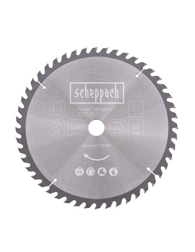 Lama circolare legno 216 x 30 mm 48t Scheppach