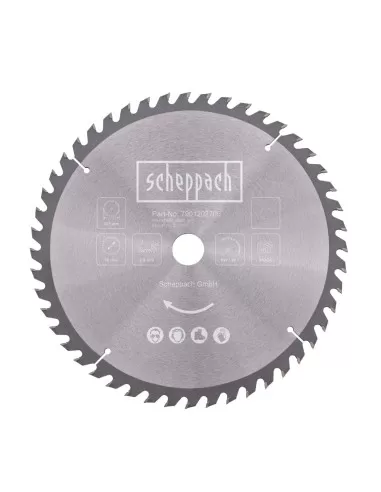 Lama circolare legno 216 x 30 mm 48t Scheppach