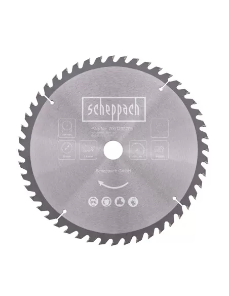 Lama circolare legno 216 x 30 mm 48t Scheppach