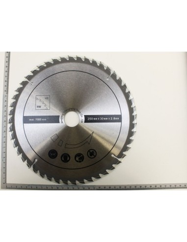 Lama circolare legno 216x 30 mm 48t Scheppach