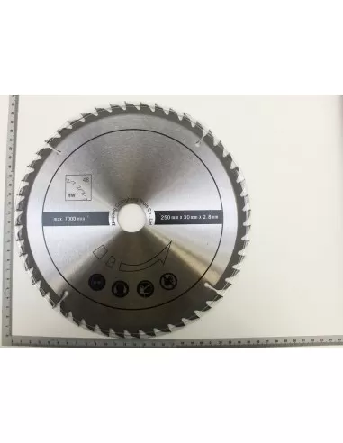 Lama circolare legno 216x 30 mm 48t Scheppach