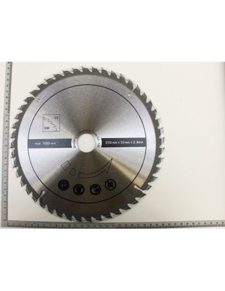 Lama circolare legno 216x 30 mm 48t Scheppach