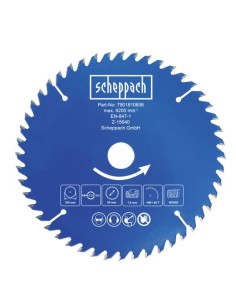 Lama sega circolare per legno disco 160 x 20 x 1 x 1,6  mm 48t Scheppach