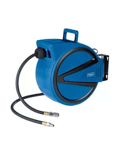 Avvolgitubo automatico tubo aria compressa 15 mt Scheppach