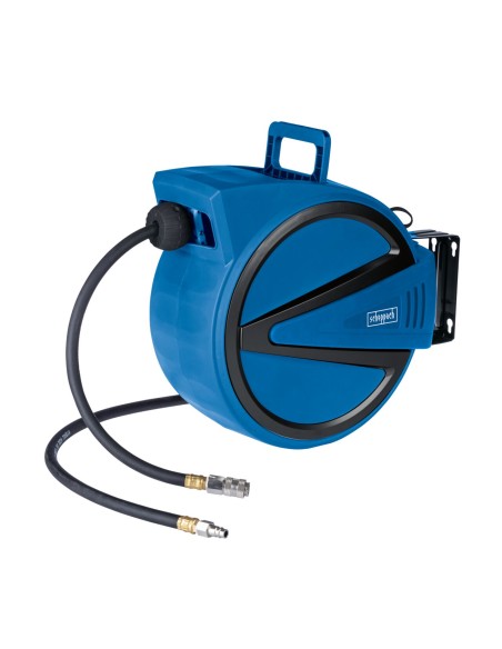 Avvolgitubo automatico tubo aria compressa 15 mt Scheppach