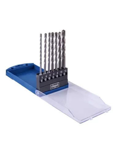 Set punte da muro attacco sds-plus per tassellatori Scheppach