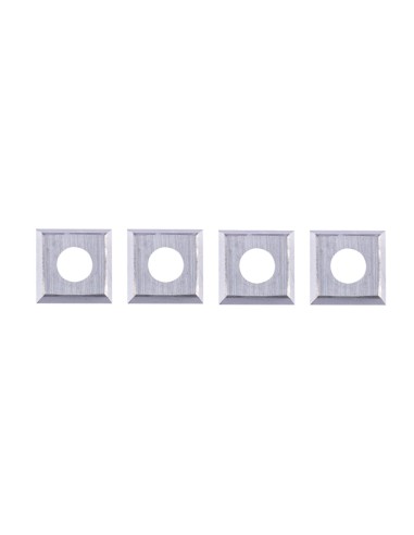 Kit 4 coltellini ricambio per fresatrisce lfr720 Scheppach