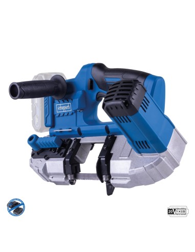 1 - Sega a nastro per metalli 20v senza batteria Scheppach c-mbs6365-x