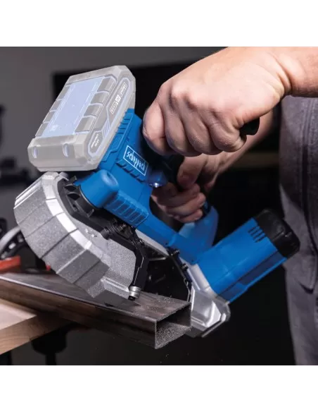 2 - Sega a nastro per metalli 20v senza batteria Scheppach c-mbs6365-x 2 - Sega a nastro per metalli 20v senza batteria Scheppach c-mbs6365-x