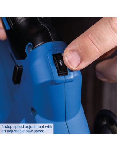 8 - Sega a nastro per metalli 20v senza batteria Scheppach c-mbs6365-x