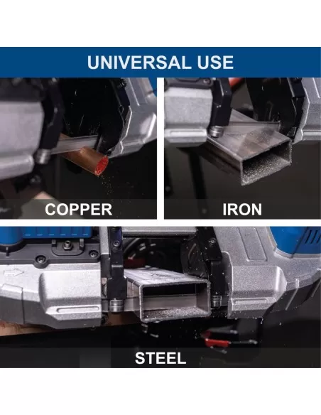 9 - Sega a nastro per metalli 20v senza batteria Scheppach c-mbs6365-x 9 - Sega a nastro per metalli 20v senza batteria Scheppach c-mbs6365-x