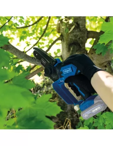 2 - Potatore 20v 127mm barra 5" senza batteria ixes Scheppach c-ps100-x